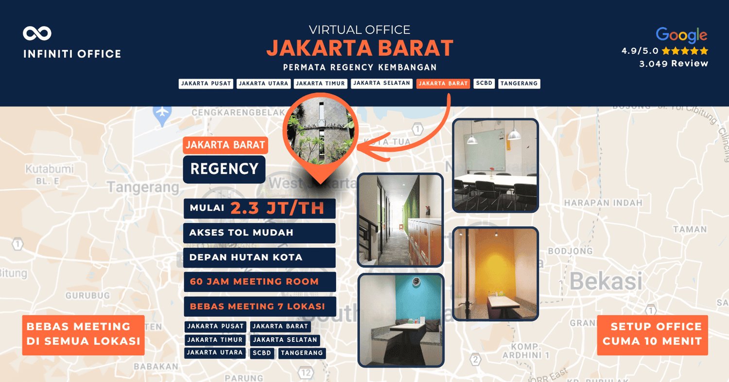virtual office jakarta barat permata regency srengseng kembangan