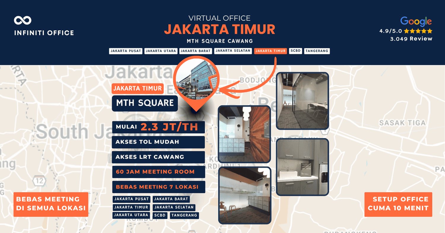 virtual office jakarta timur mth square cawang jatinegara